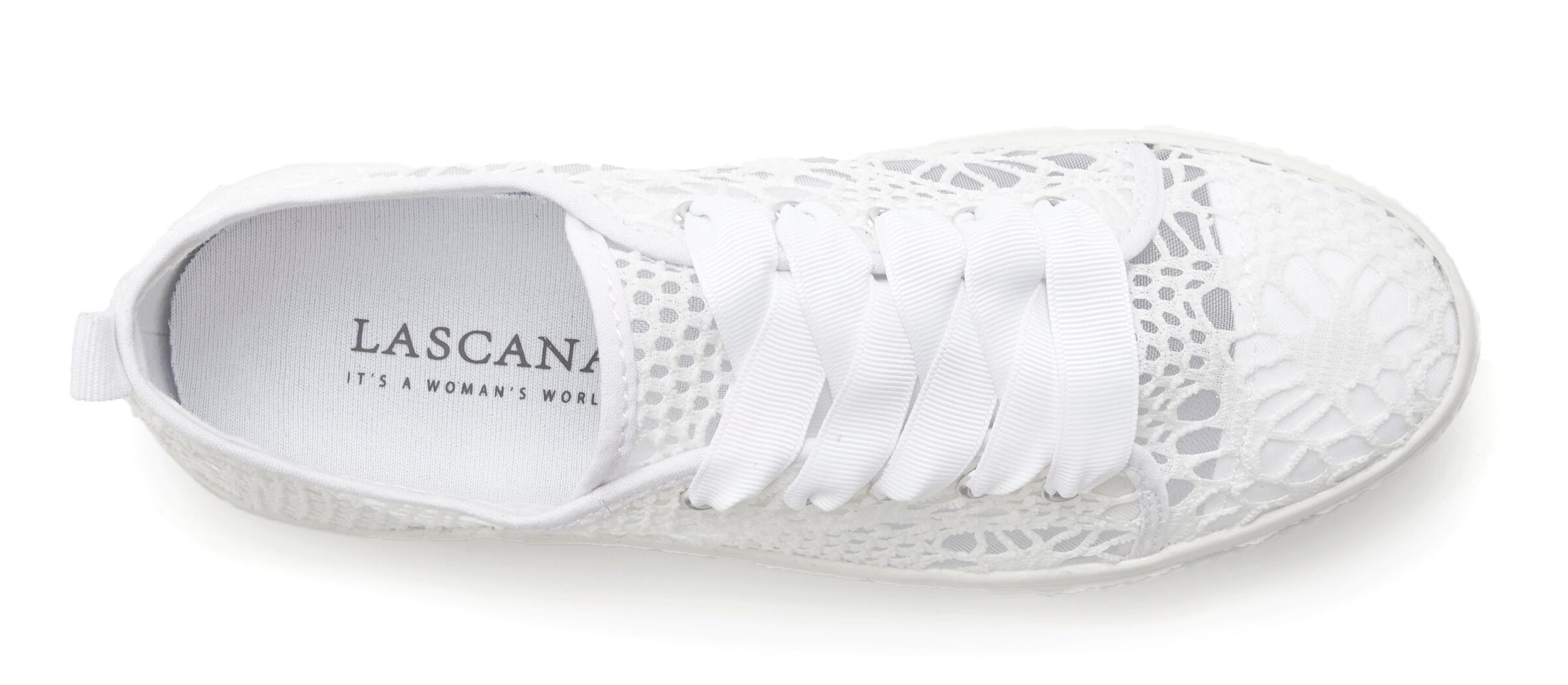 Sneaker bassa di LASCANA in bianco