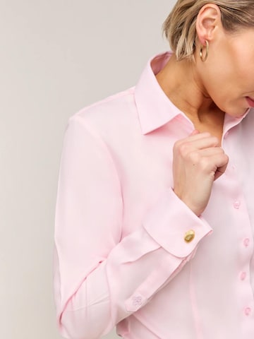 Blouse folklorique Vander Amsterdam en rose