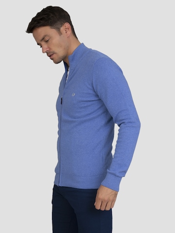 Sir Raymond Tailor Knit Cardigan 'Sydney' in Blue