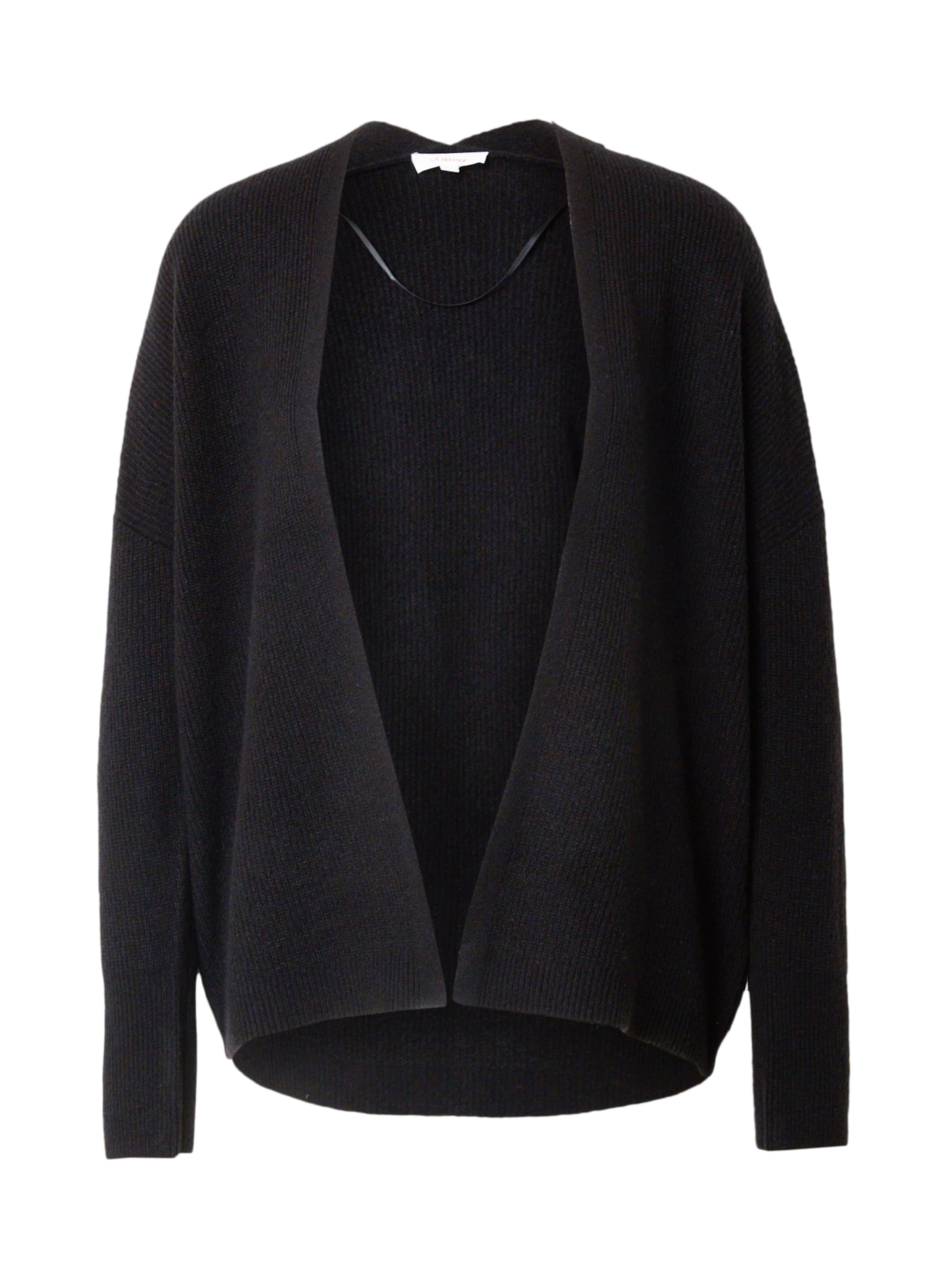 s.Oliver Kardigan – černá: přední strana