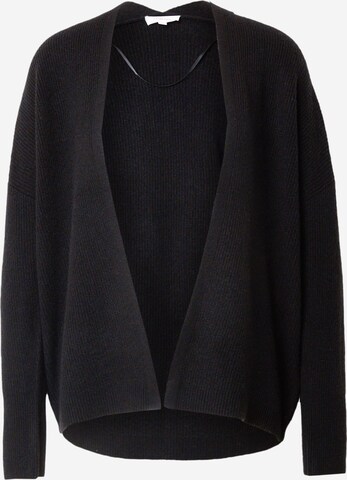 s.Oliver Knit Cardigan in Black: front