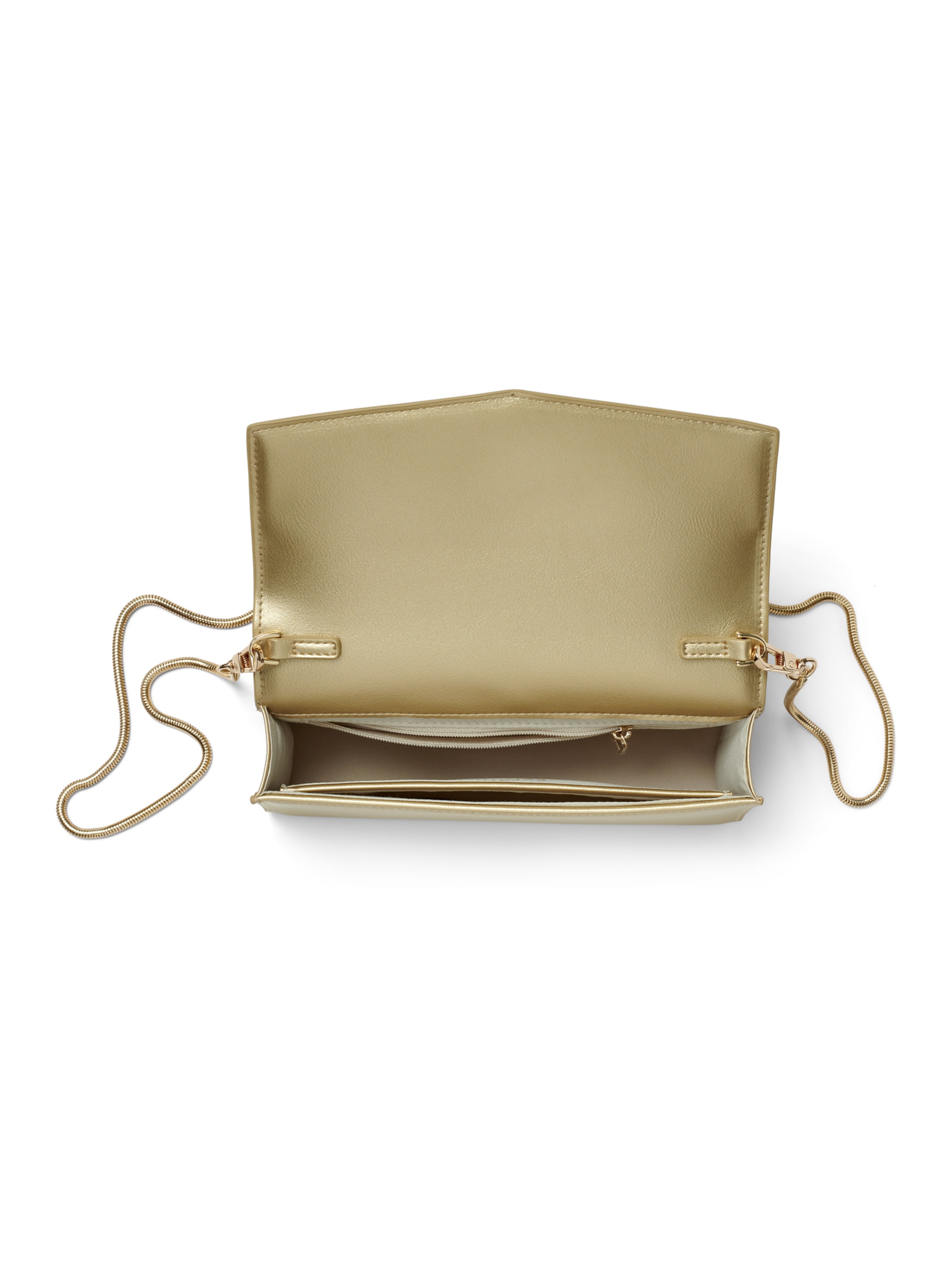 Expatrié - Bolso de noche 'Camille' en oro