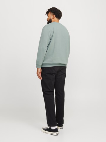 Jack & Jones Plus Mikina 'JJEBradley' – zelená