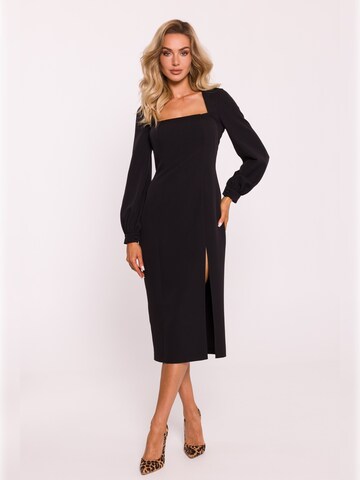 made of emotion - Vestido en negro: frente