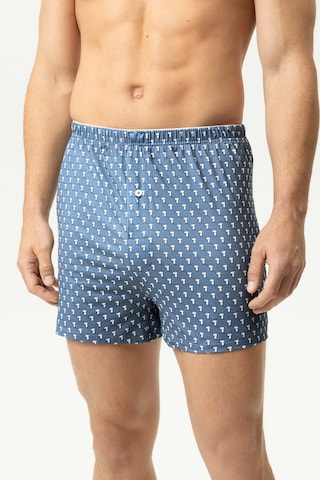 Boxers 'Tailcode Tribe' Mey en bleu : devant