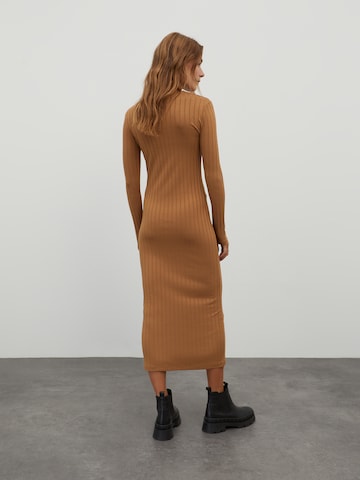 EDITED Dress 'Felicitas' in Brown