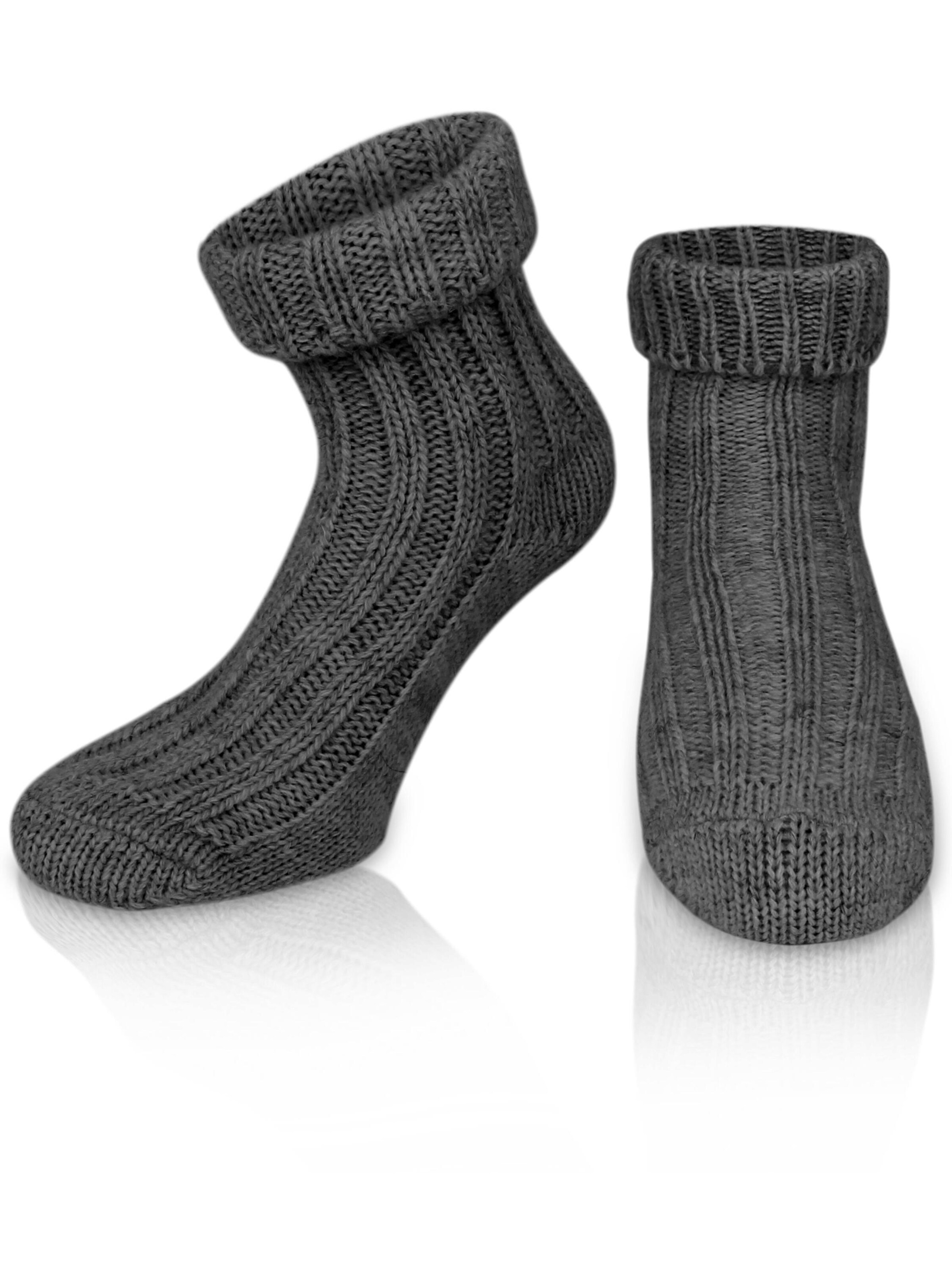 normani Sokken in Grijs
