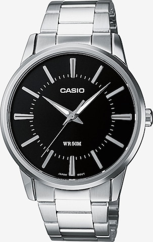 CASIO Analog Watch in Silver: front