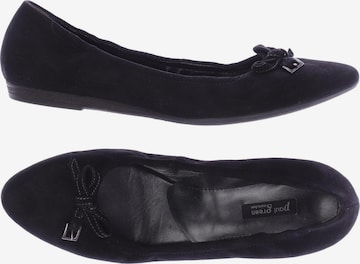 Paul Green Flats & Loafers in 39,5 in Black: front