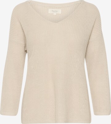 Part Two Sweater 'Etrona' in Beige: front