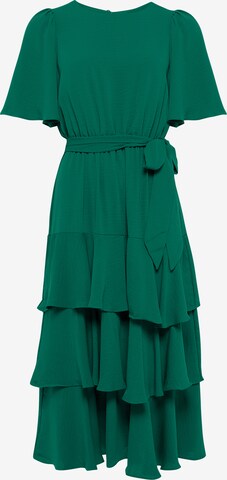 Tussah Dress 'QUINN' in Green: front