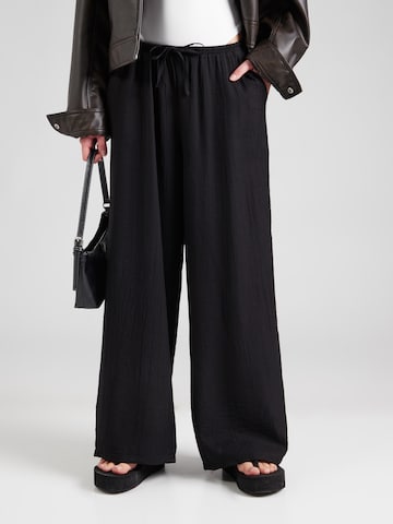 STUDIO SELECT Wide leg Broek 'Doreen' in Zwart: voorkant
