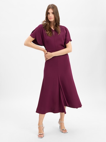 BOSS Kleid ' Denaz ' in Lila: Vorderseite