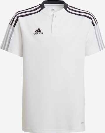 ADIDAS PERFORMANCE Functioneel shirt 'Tiro 21' in Wit: voorkant