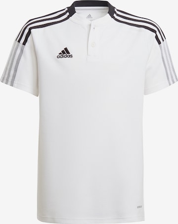 T-Shirt fonctionnel 'Tiro 21' ADIDAS PERFORMANCE en blanc : devant