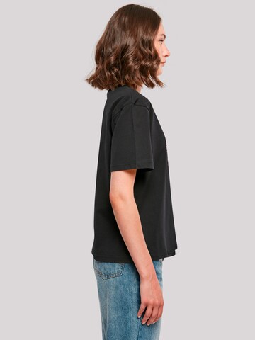 T-shirt 'Cozy Winter Skelett' F4NT4STIC en noir