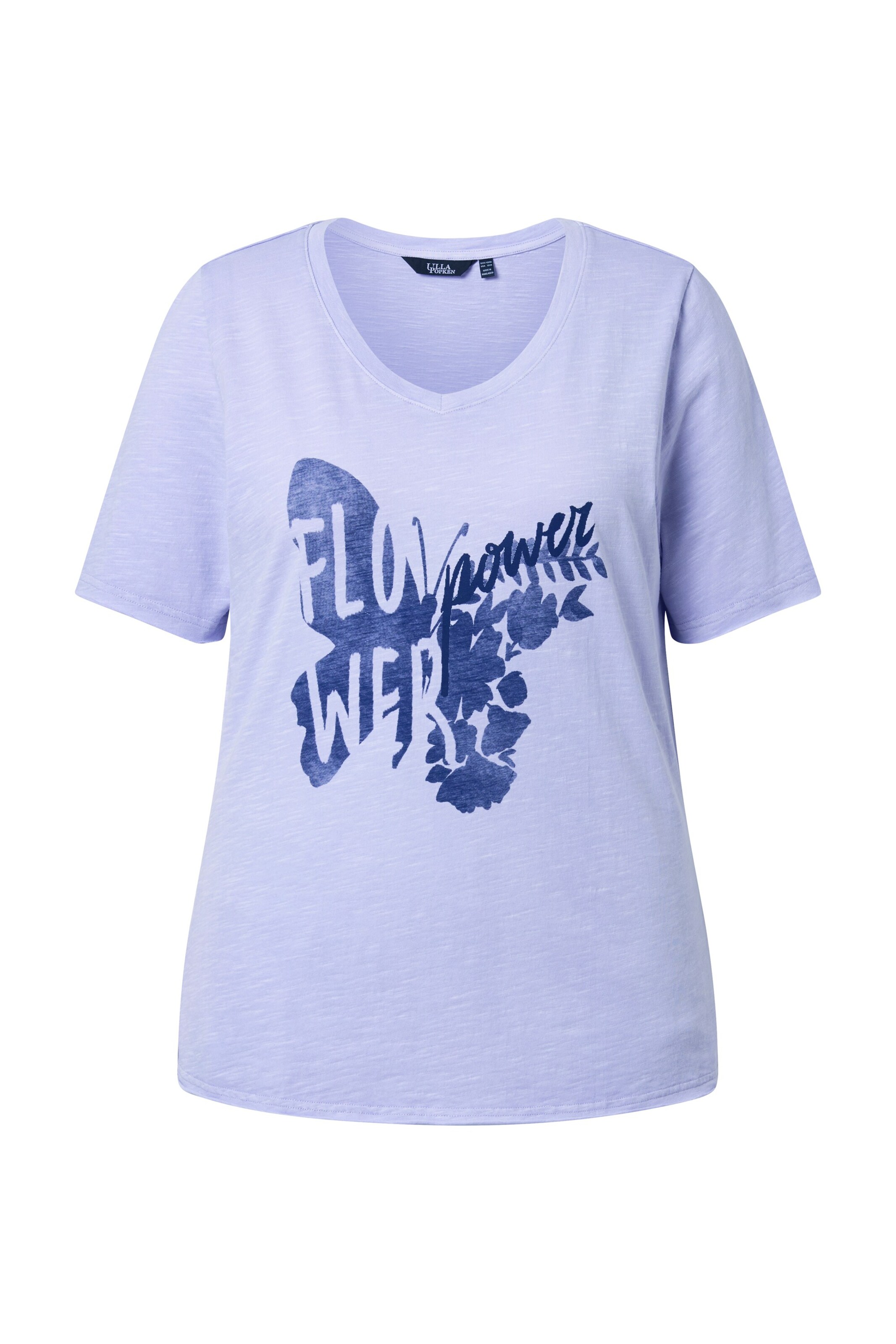 Ulla Popken Shirt in Lila: Vorderseite