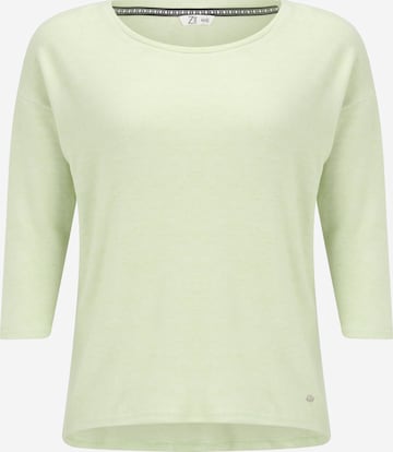 Z-One T-shirt 'Mia' i grön: framsida