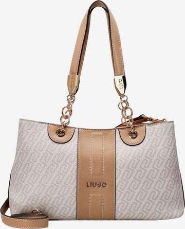 Borsa a spalla 'AA6103 E1118' di Liu Jo in beige: frontale