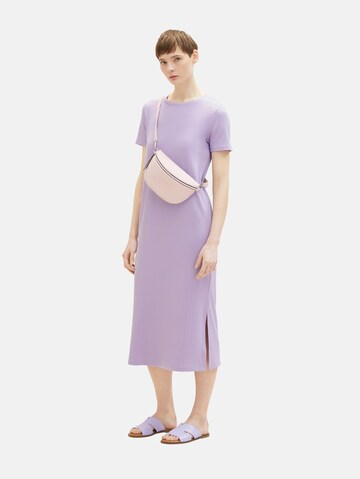 TOM TAILOR DENIM Obleka | vijolična barva