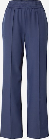 VILA Wide leg Pleat-front trousers 'WINNIE AYA' in Blue: front