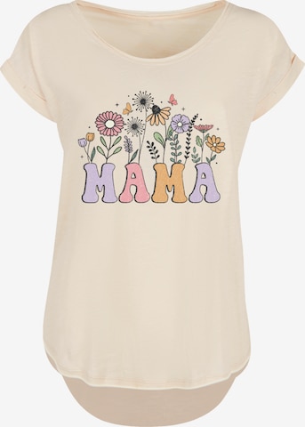 T-shirt F4NT4STIC en beige : devant