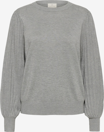 Pull-over 'Lone' Kaffe en gris : devant