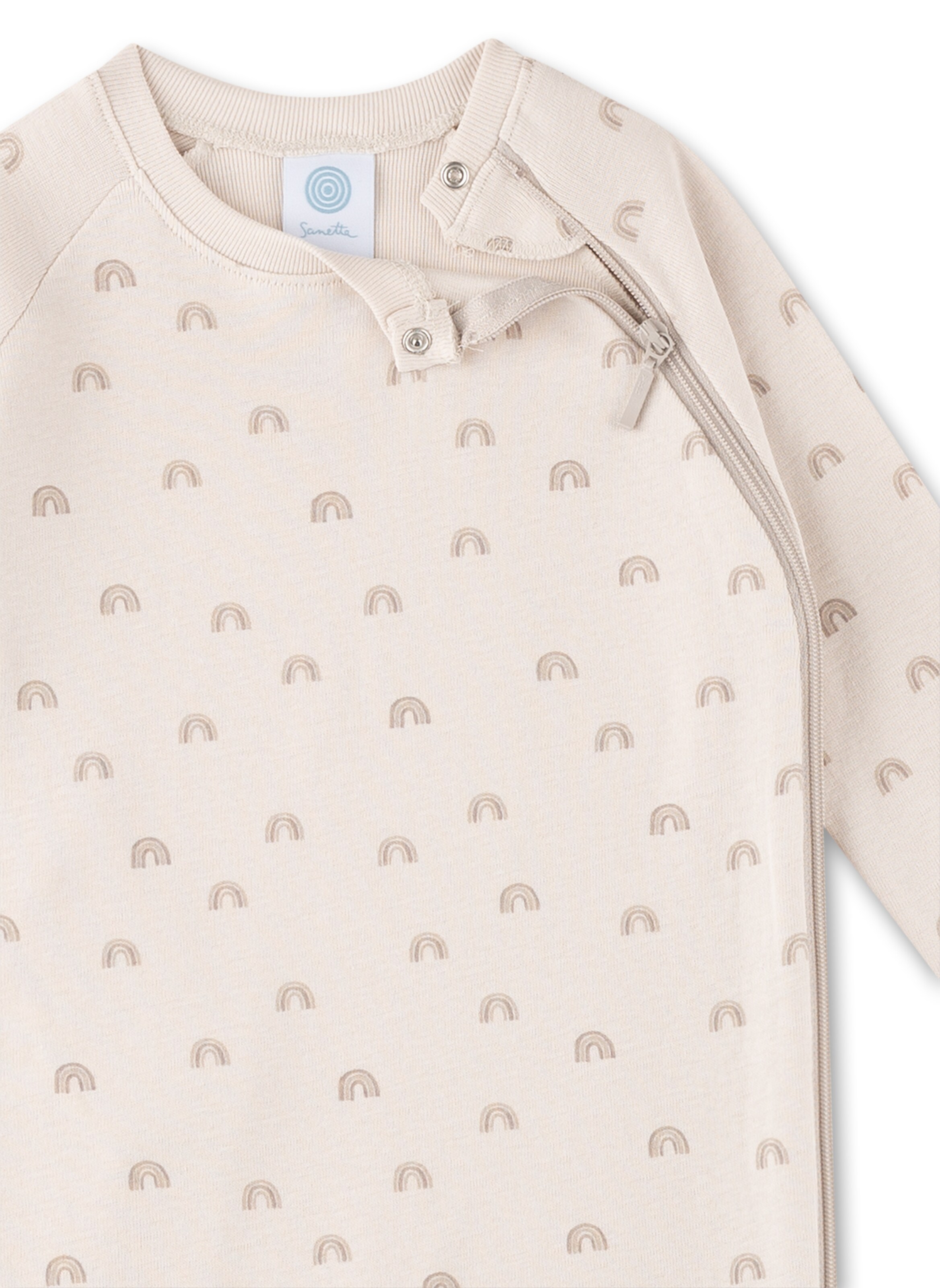 Tutina / body per bambino di Sanetta in beige