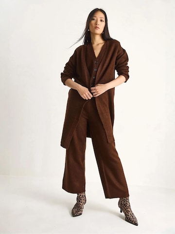 Pantalons de tailleur Bianco Lucci en marron