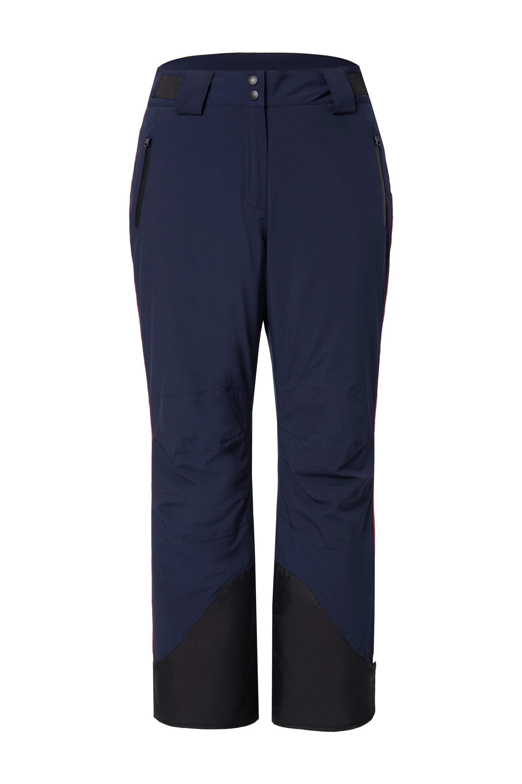 Ulla Popken Regular Funktionshose in Blau: Vorderseite