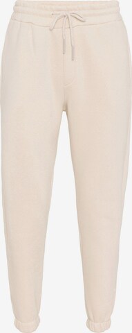 Antioch Tapered Pants in Beige: front