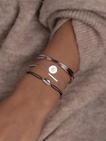 Glanzstücke München Armband in Zwart: voorkant