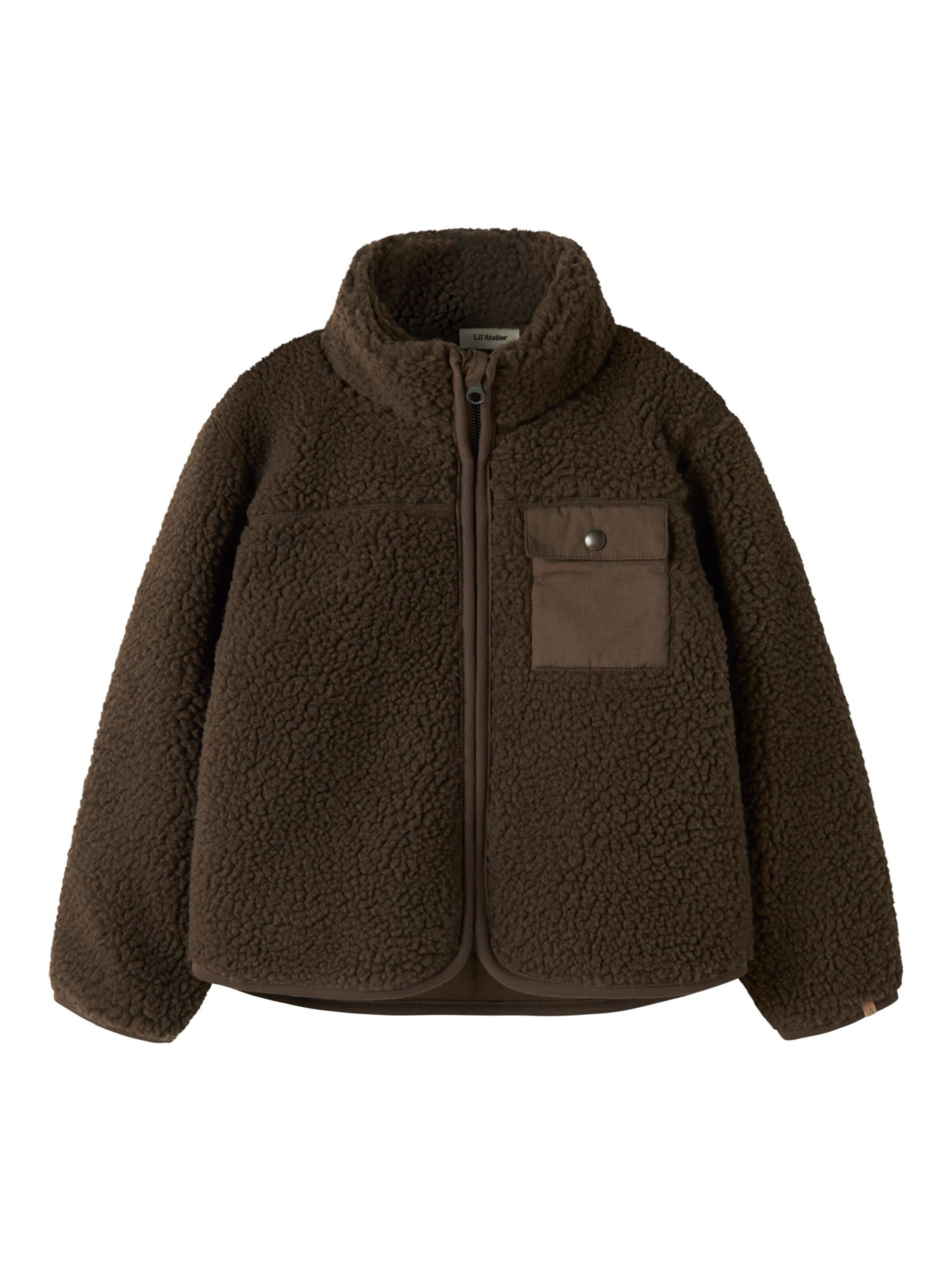 Lil'Atelier - Chaqueta de entretiempo en marrón: frente