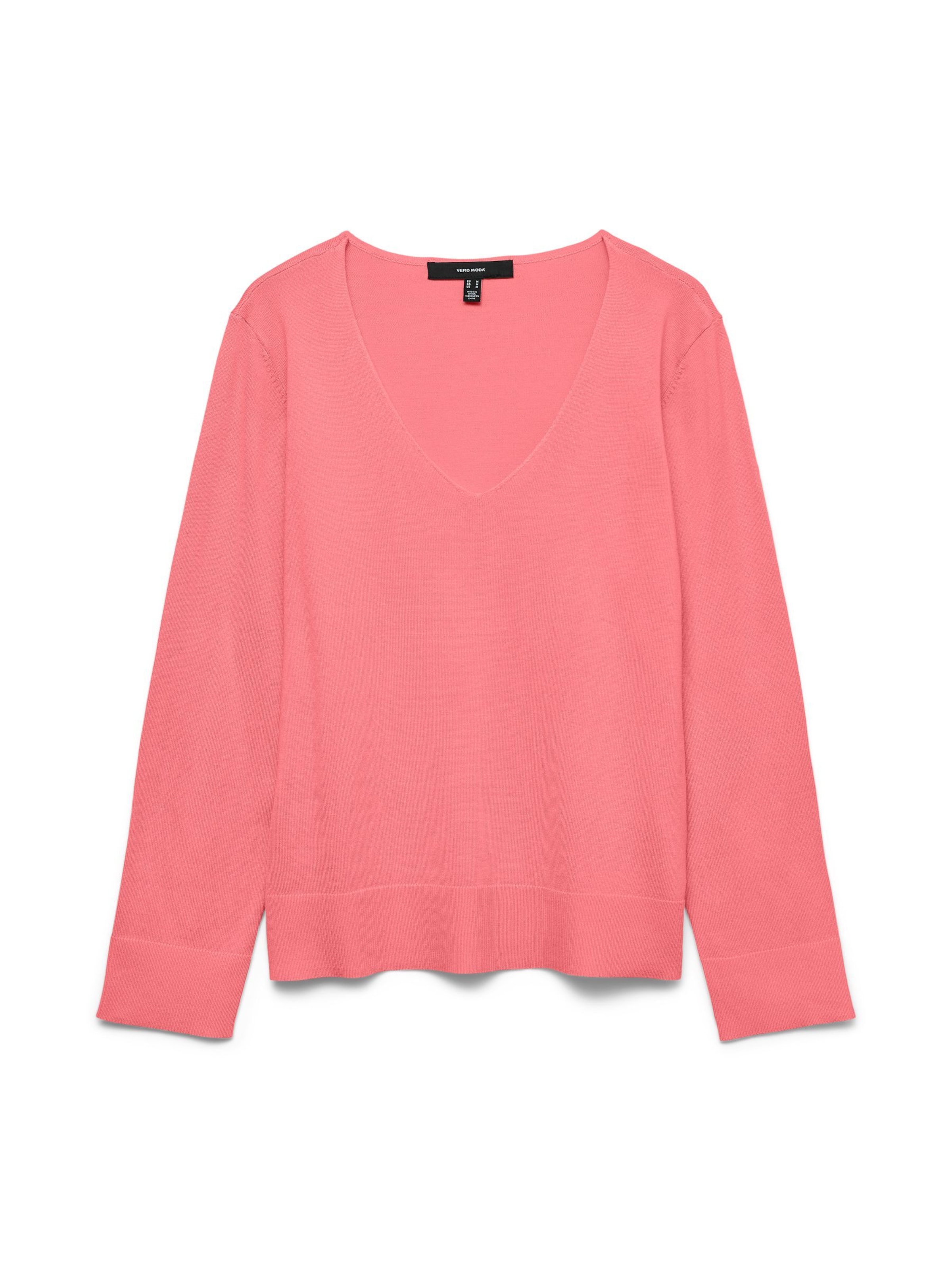 VERO MODA Trui 'VMSilje' in Roze: voorkant