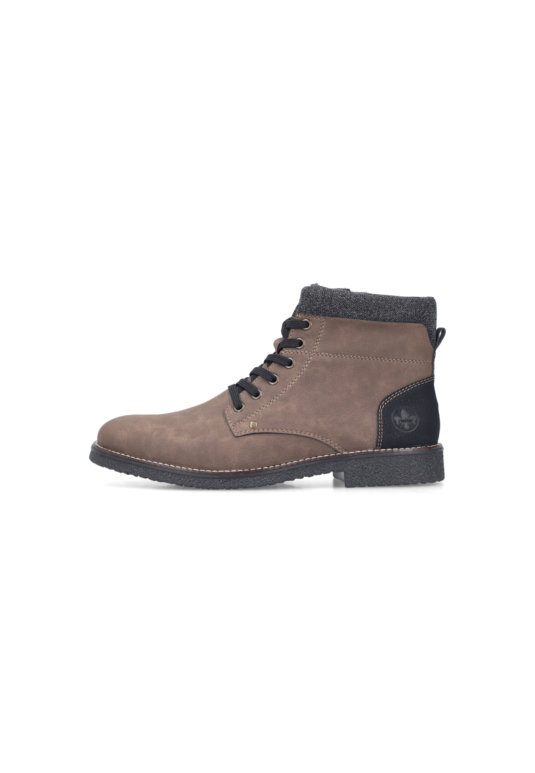 Bottines à lacets Rieker en marron