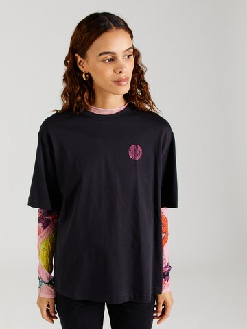 MUSTANG Shirt 'WELBY' in Schwarz