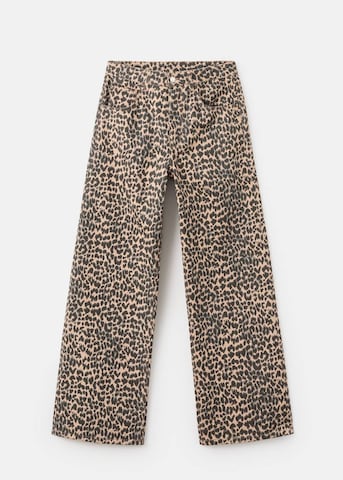 MANGO Tapered Jeans in Braun