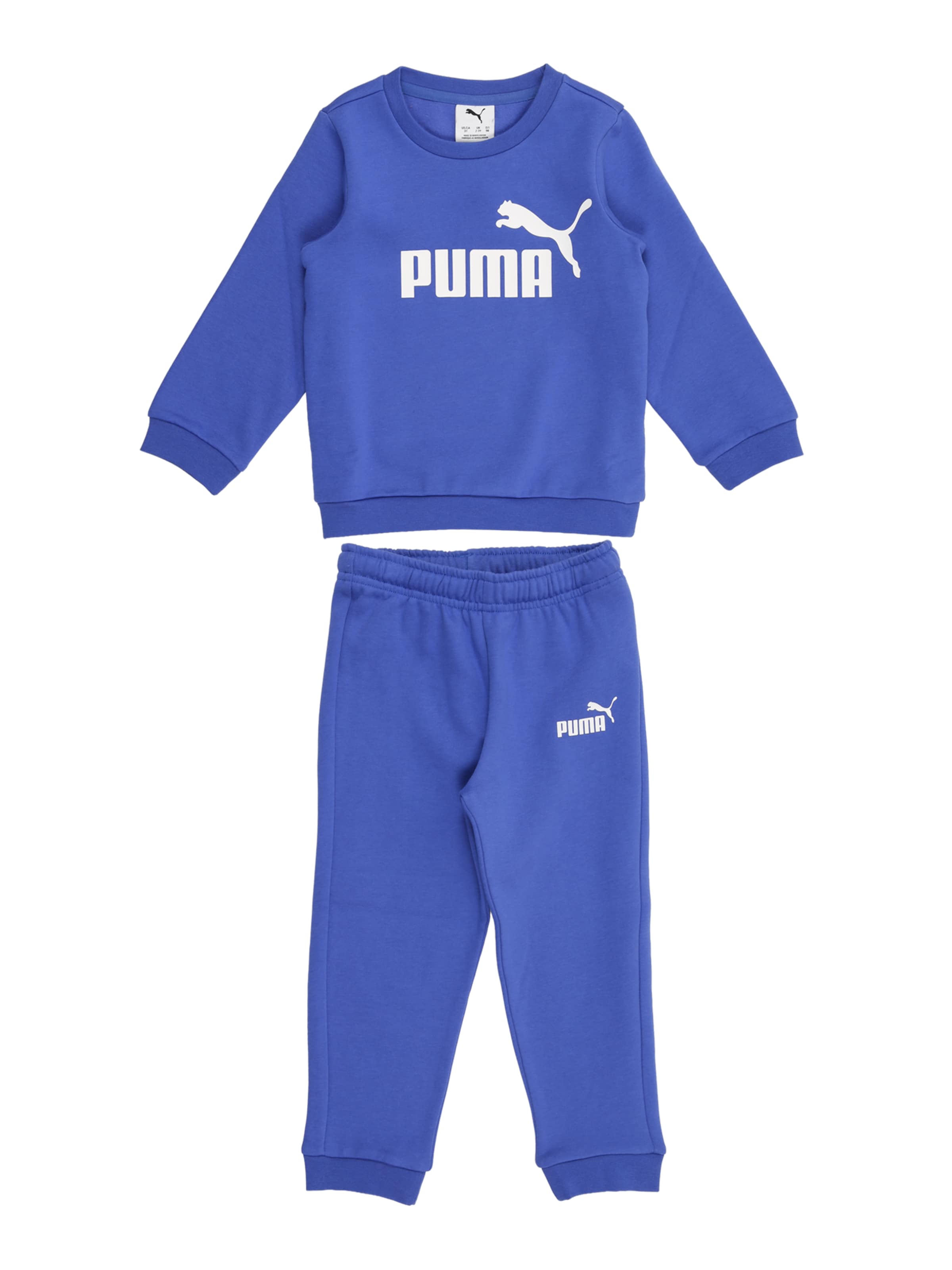 Survêtement 'Essentials' PUMA en bleu : devant