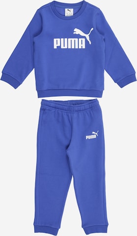 Survêtement 'Essentials' PUMA en bleu : devant