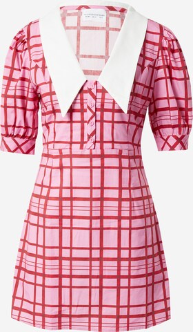 Abito camicia di GLAMOROUS in rosa: frontale