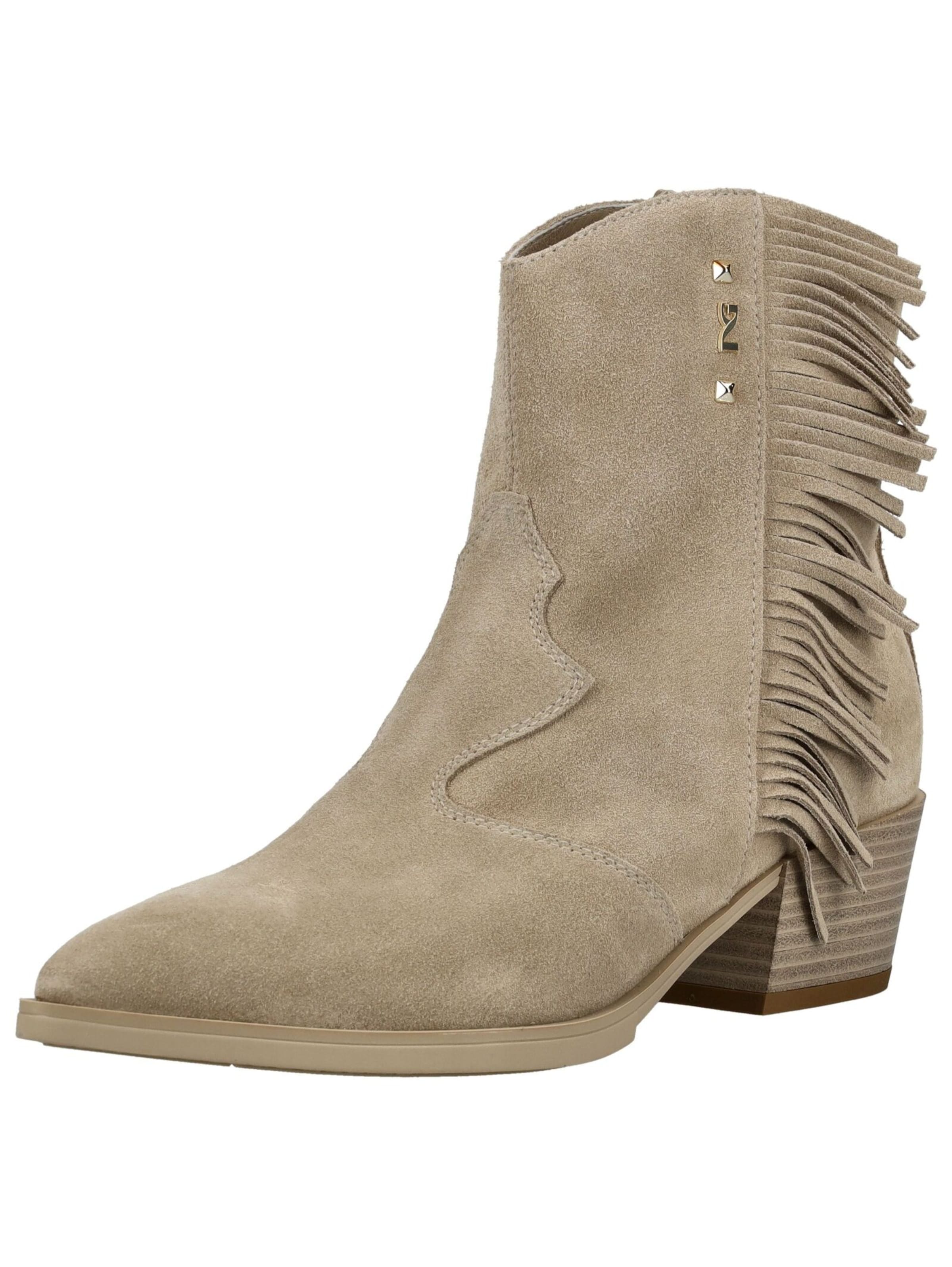 Bottines Nero Giardini en beige : devant