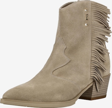 Bottines Nero Giardini en beige : devant