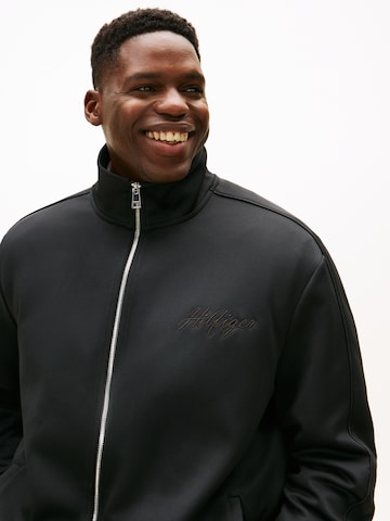 Veste de survêtement Tommy Hilfiger Big & Tall en noir