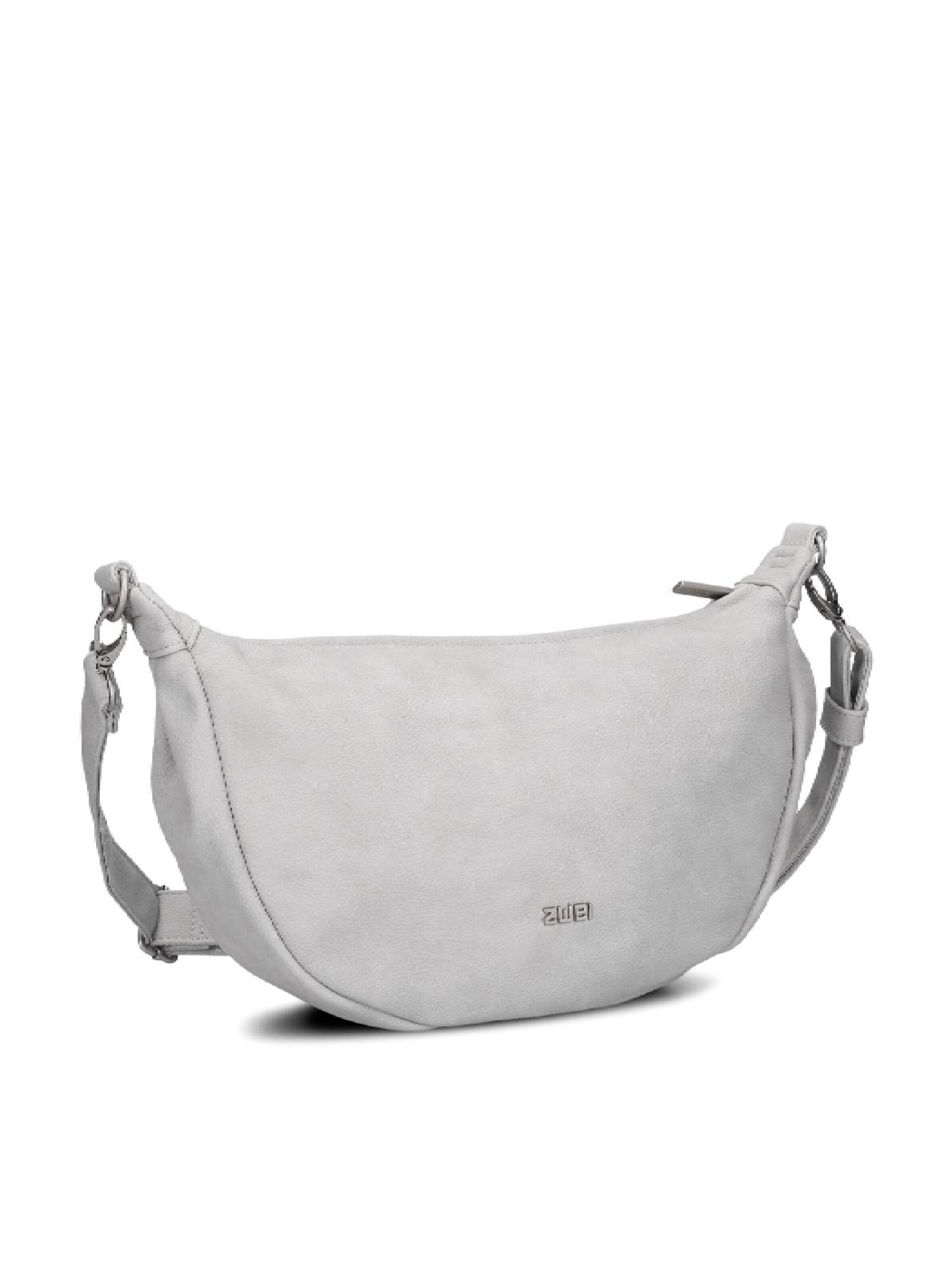 ZWEI Handbag 'MADEMOISELLE.M M70' in White: front
