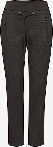 STREET ONE Loose fit Pants in Brown: front
