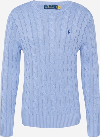 Polo Ralph Lauren Regular fit Sweater 'DRIVER' in Blue: front