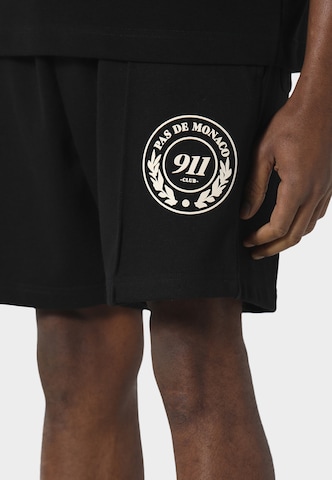 Pas De Monaco Regular Trousers 'LEMANS' in Black