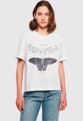 Maglietta 'Euphoria' di Mister Tee in bianco: frontale