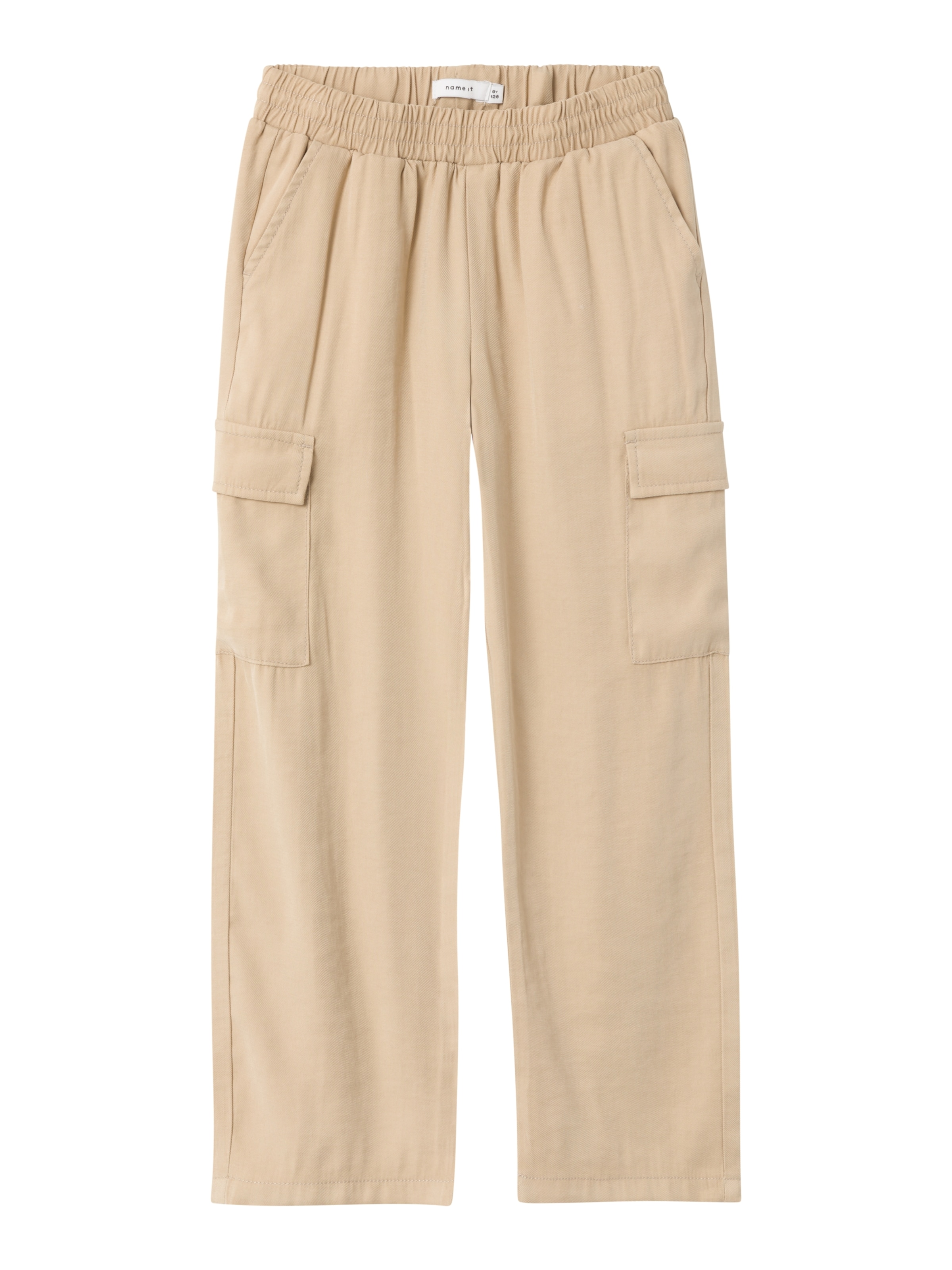 NAME IT - Loosefit Pantalón 'Bella' en beige: frente