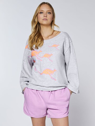 CHIEMSEE Sweatshirt in Grey: front